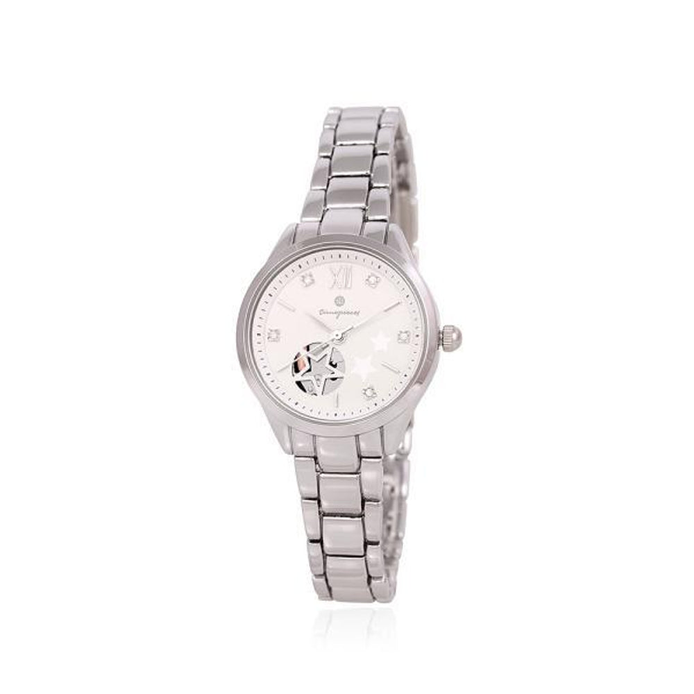 OST - My Star Luminous Dial Women's Silver Metal Watch