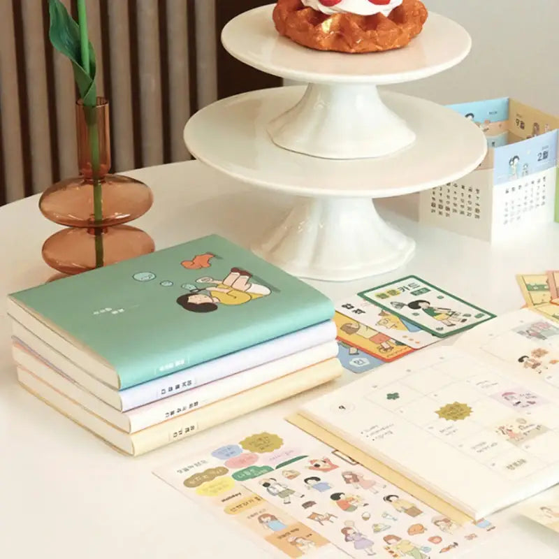 INDIGO - 2023 Daily Daku Diary Set V4 - INDIGO - Diary - Harumio