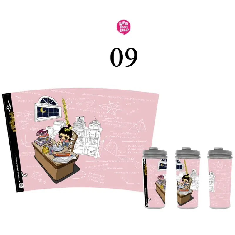 Don't Let Go of the Mental Rope - Tumbler 500ml - Webtoon Shop - Tumbler - Harumio