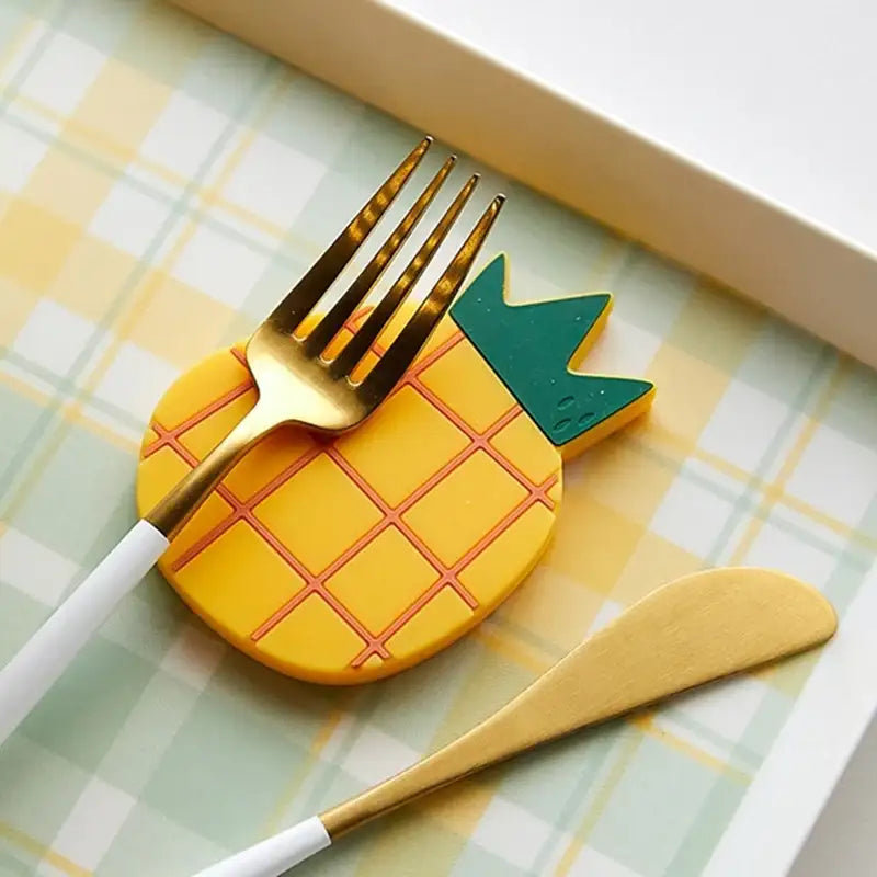 Korean Sweet Dessert - Fruit Shaped Cutlery Holder - Modern House - Home & Living - Harumio