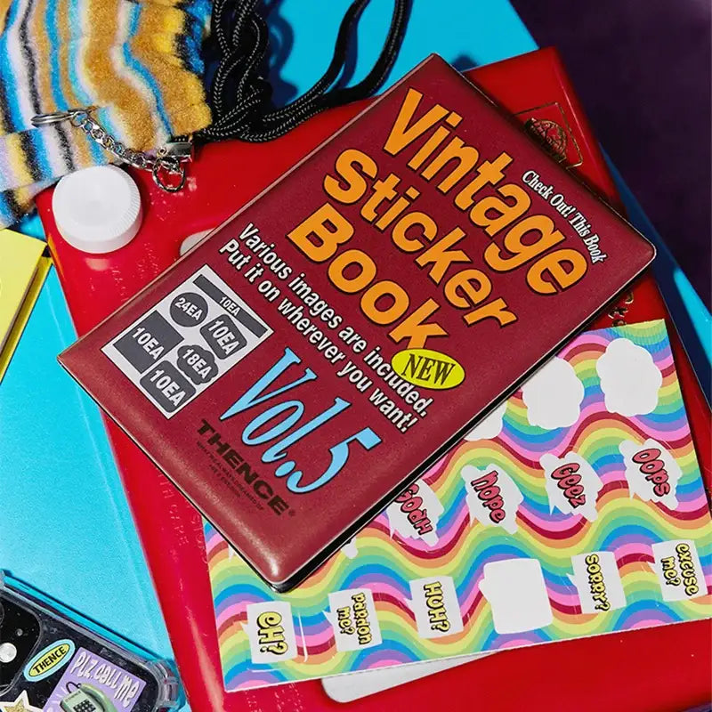 THENCE - Vintage Sticker Book Vol.5 - THENCE - Stationeries - Harumio
