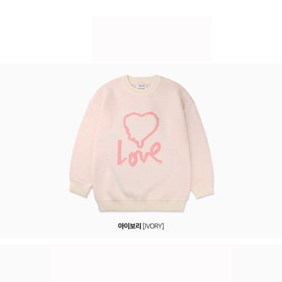 Ambler - Love Over Fit Hoodie Sweater