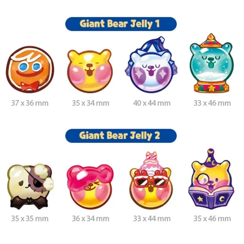 Cookie Run - Giant Bear Jelly Magnet - Cookie Run - Accessories - Harumio