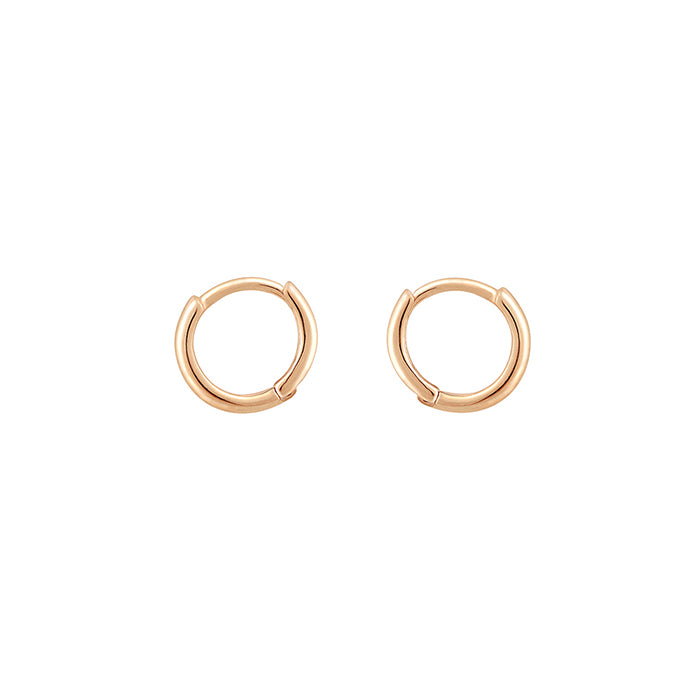 OST - Basic Simple Rose Gold Earrings