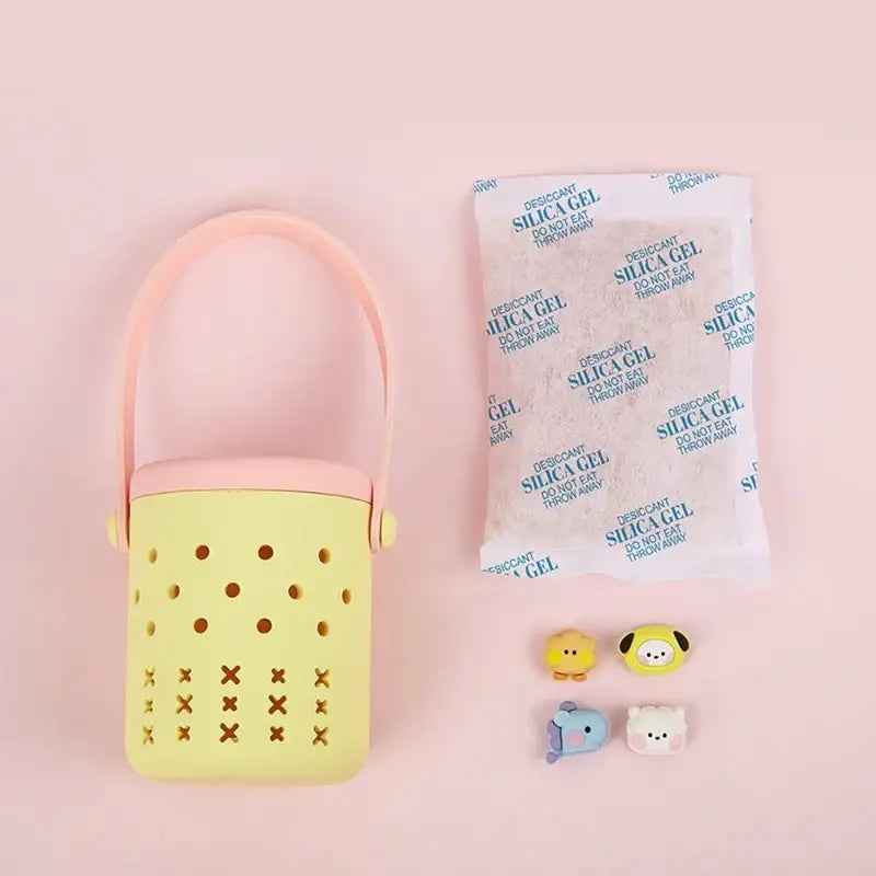 BT21 x Royche - Minini Silica Gel Case - Royche - Silica Gel Case - Harumio