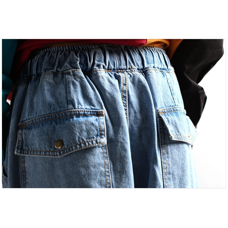 LABel M - Denim Belt Balloon Pants
