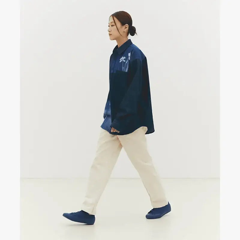 BTS RM - Indigo - Denim Shirt - BTS - Shirt - Harumio