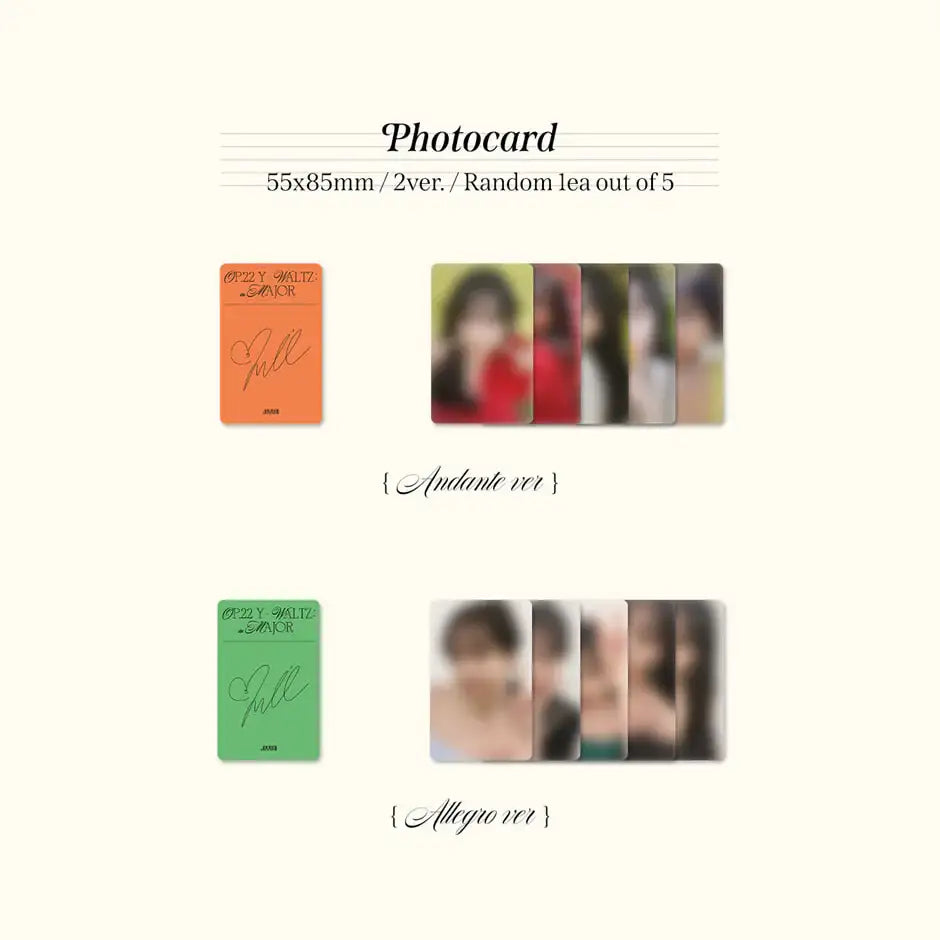 Jo Yuri - 1st Mini Album Op. 22 Y Waltz : In Major - Jo Yuri - Album - Harumio