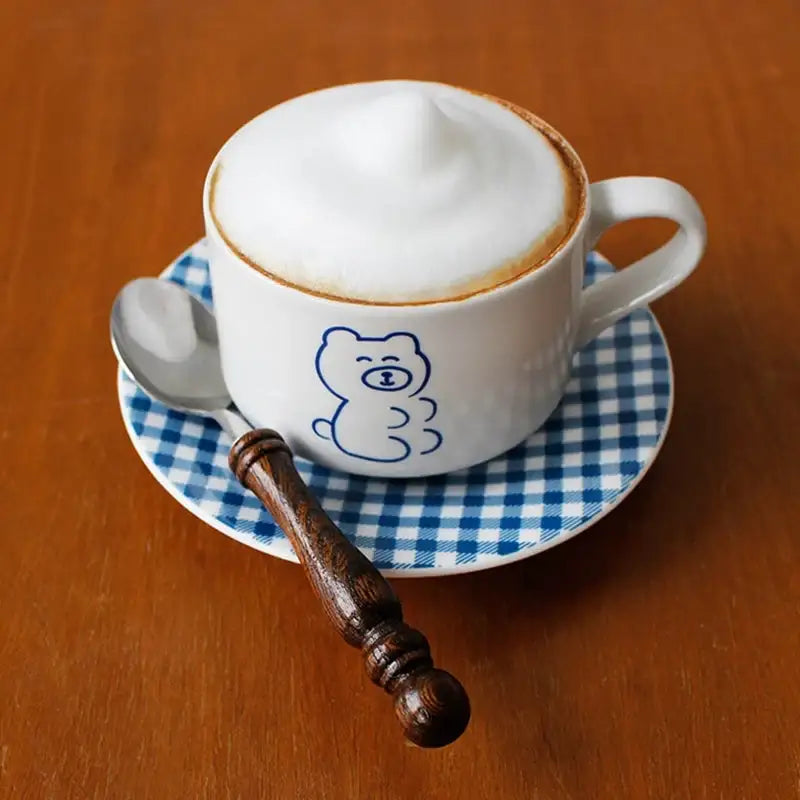 1537 - Teddy&Lucy Cup and Saucer - 1537 - Ceramic & Pottery Glazes - Harumio