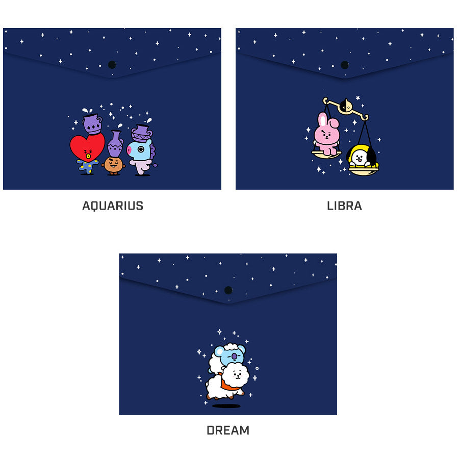 BT21 x Monopoly - Universtar PP File Pocket