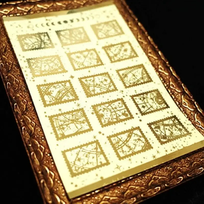 Libet - Star Gold Foil Stamp Sticker - Libet - Stationary - Harumio