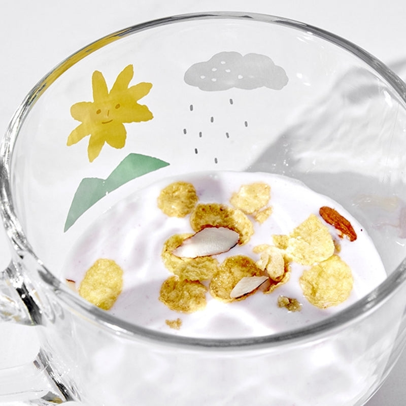 Korean ON Little Buddy - Glass Cereal Bowl