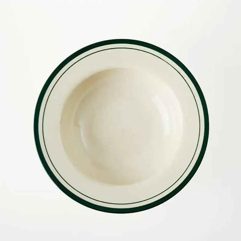 Korean L Keno - Deep Plate - Modern House - Plates - Harumio