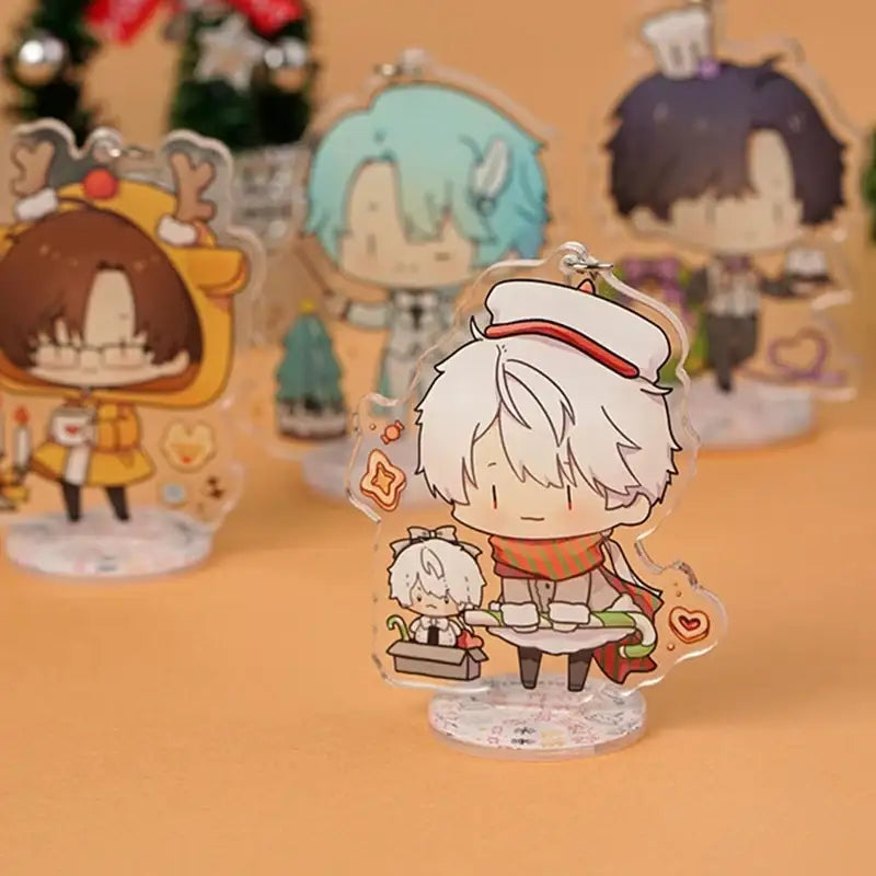 Mystic Messenger - Christmas SD Acrylic Keyring Stand - Mystic Messenger - Acrylic Keyring - Harumio