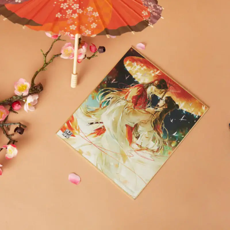 Heaven Official's Blessing - Fan / Ticket Holder / Colored Paper - GOODSBEE - Accessories - Harumio