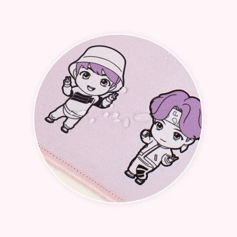 BTS - TinyTan x ROYCHE - Long Mouse Pad - BTS - Mouse Pads - Harumio
