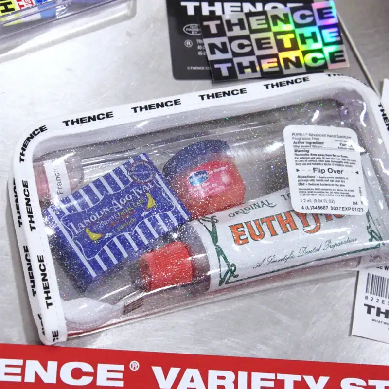 THENCE - Glitter Sewing Pouch - THENCE - Accessories, Pouch - Harumio