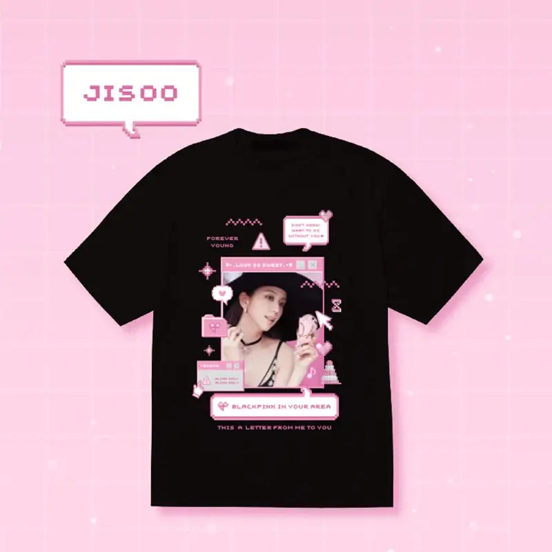 BlackPink - 6th Anniversary - T-Shirts - BlackPink - Fashion - Harumio