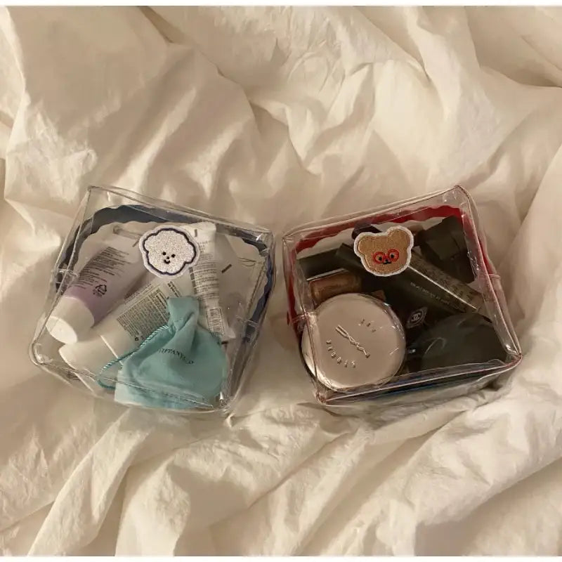 Teteum - Square PVC Pouch - Teteum - Pouches - Harumio