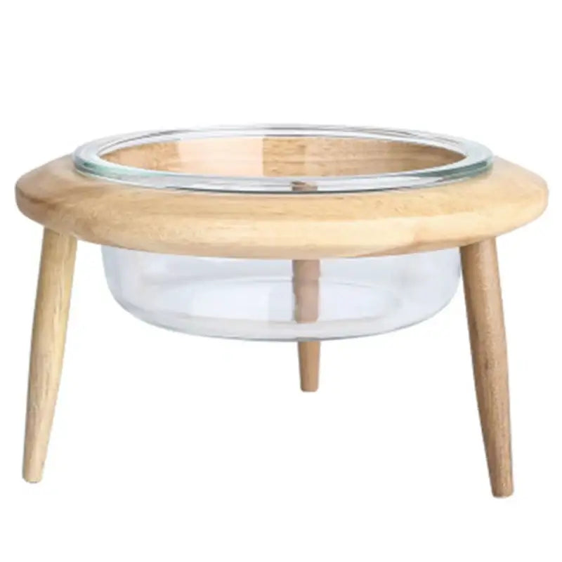 Yog!ssw - Pet Custom Transparent Wooden Bowl - Jungle Monster - Pet - Harumio