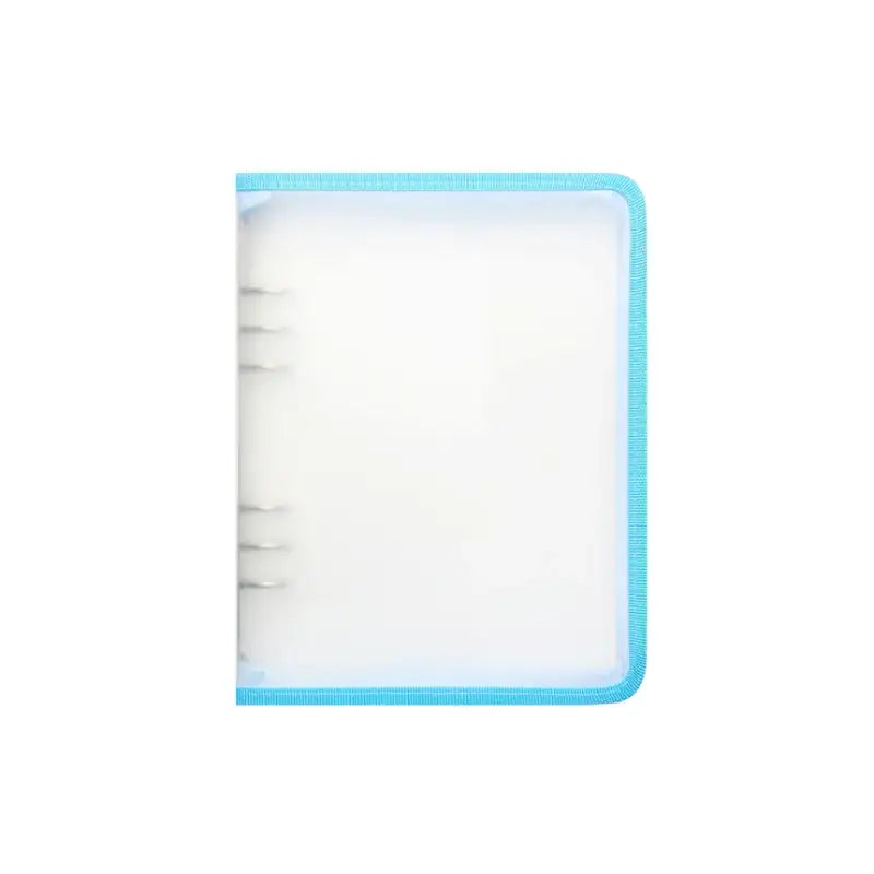 Yudaeng - A5/A6 - Translucent Zipper 6 Holes Diary Cover Pocket Binder - Yudaengdotcom - Binder Pockets - Harumio