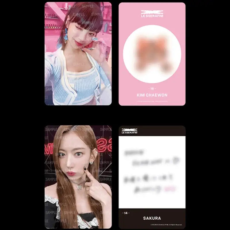 LE SSERAFIM - FEARLESS JAPAN - Random Photo Card - LE SSERAFIM - Photocard - Harumio