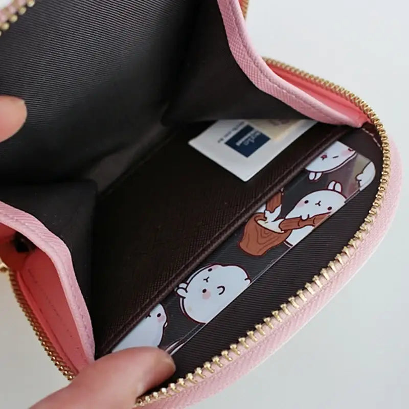 Molang - Round Wallet - Molang - Wallets - Harumio