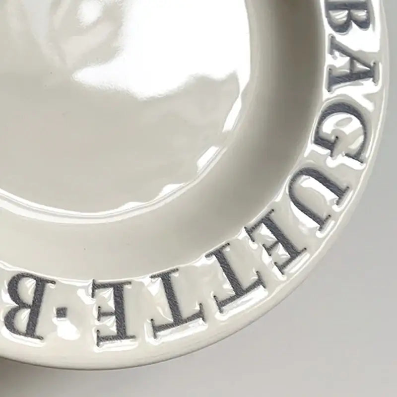 Like A Cafe - Bon Appetit Dessert Plate - Like A Cafe - Home & Living - Harumio