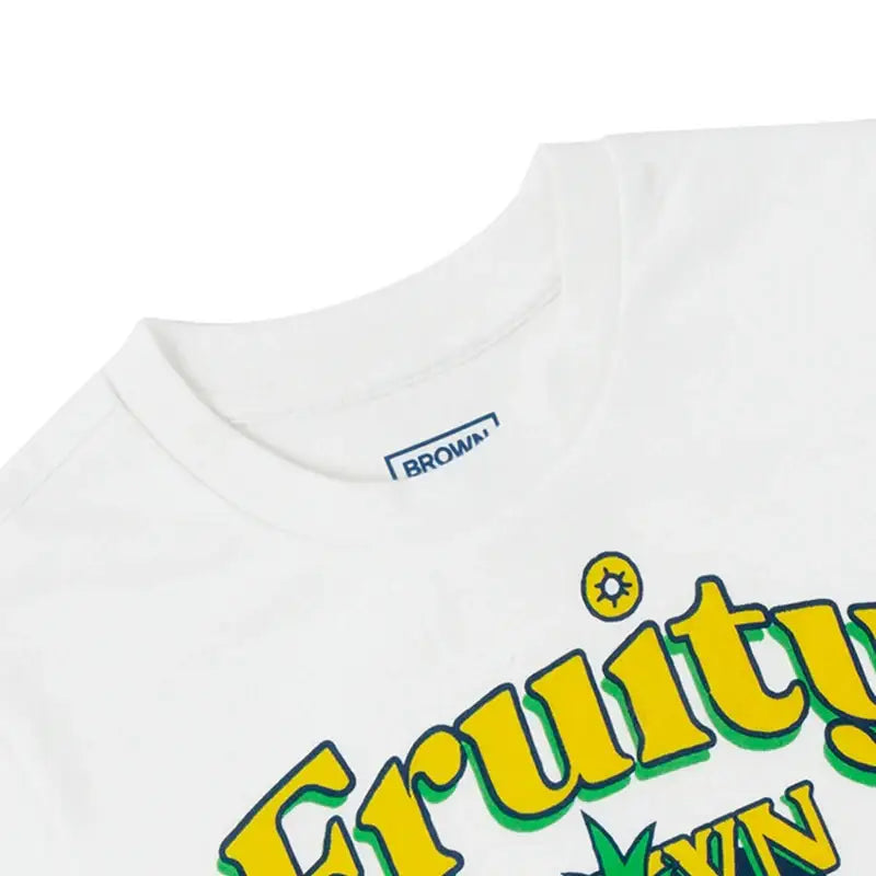 Line Friends - Fruity New Short Sleeve T-shirt - Kids - Line Friends - Clothes - Harumio