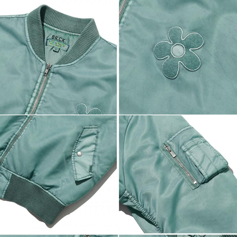 MISU A BARBE x BRICK - Garment Dyeing MA1 Jacket