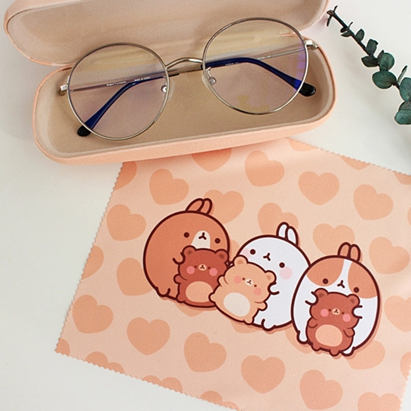 Molang - Cozy Glasses Case Cleaning Set