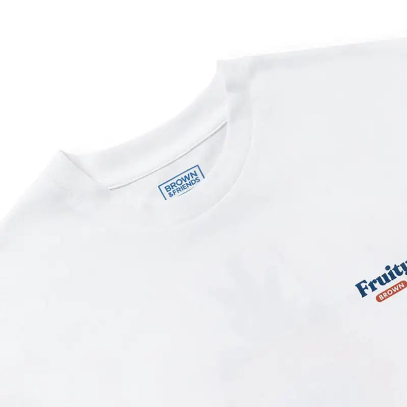 Line Friends - Fruity Barcode Short Sleeve T-Shirt - Line Friends - Clothes - Harumio
