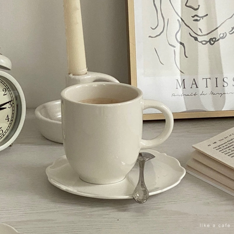 Like A Cafe - White Sure Plate