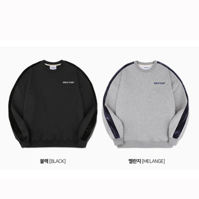 Ambler - Velvet Set-Up Over Fit Sweatshirt