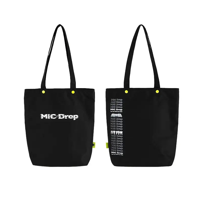 BTS - MIC Drop - Daily Eco Bag S - BTS - Accessories, Bag - Harumio