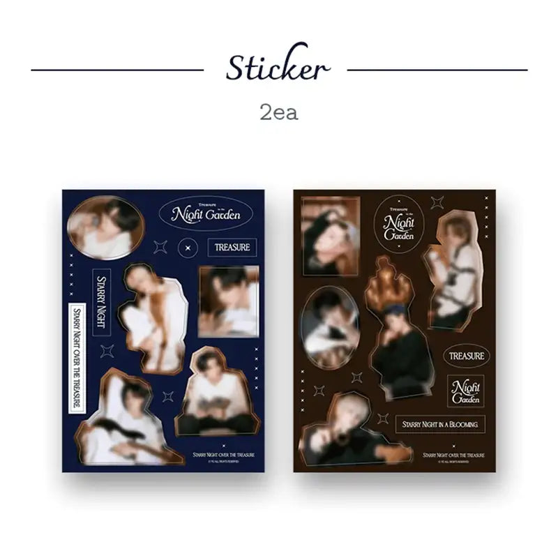 TREASURE - Night Garden - Treasure Photo Scrap Kit - TREASURE - Collectible - Harumio