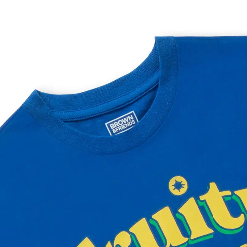 Line Friends - Fruity New Short Sleeve T-shirt - Line Friends - Clothes - Harumio