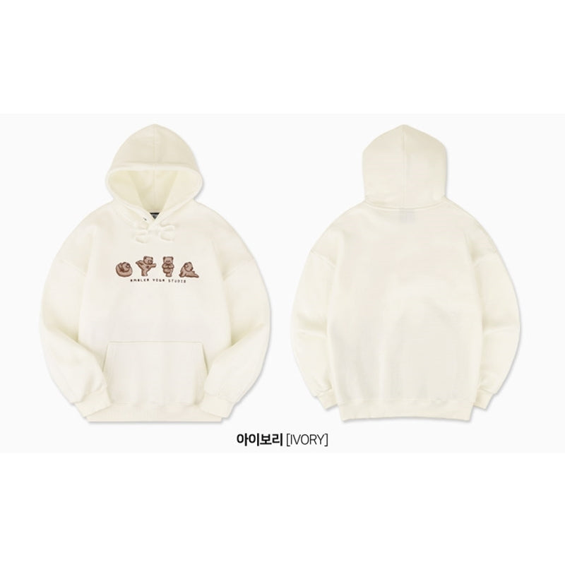 Ambler - Yoga Teddy Overfit Hoodie Sweatshirt