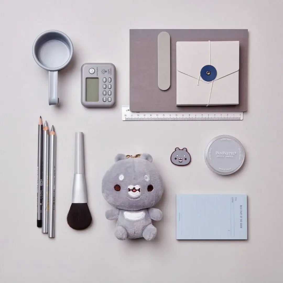 TWOTUCKGOM x MONSTA X - Teddy Bear Key Ring - TWOTUCKGOM - Accessories - Harumio