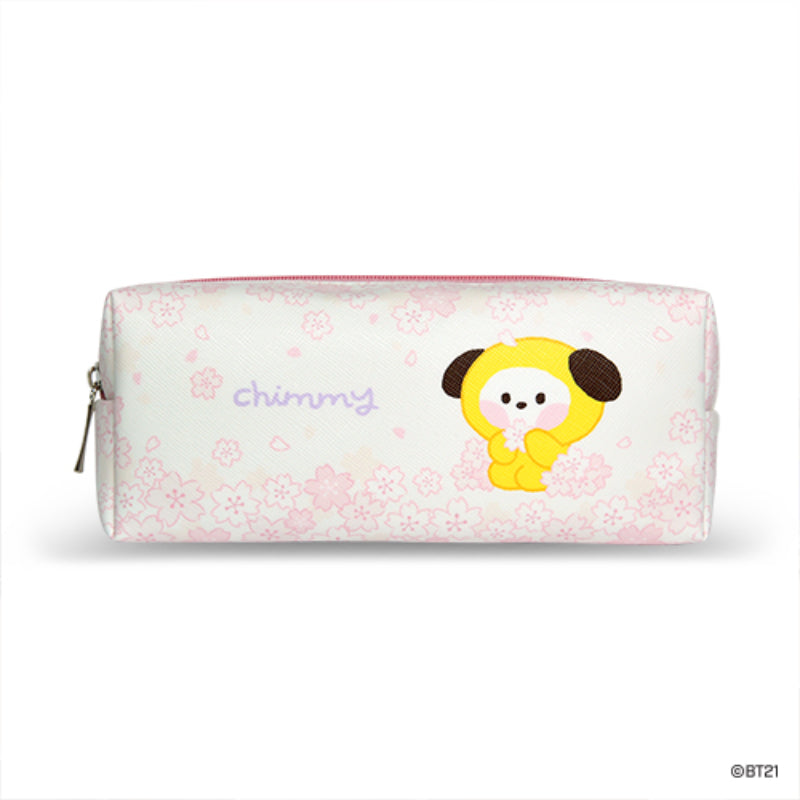 Monopoly x BT21 - Minini Pen Pouch - Cherry Blossom