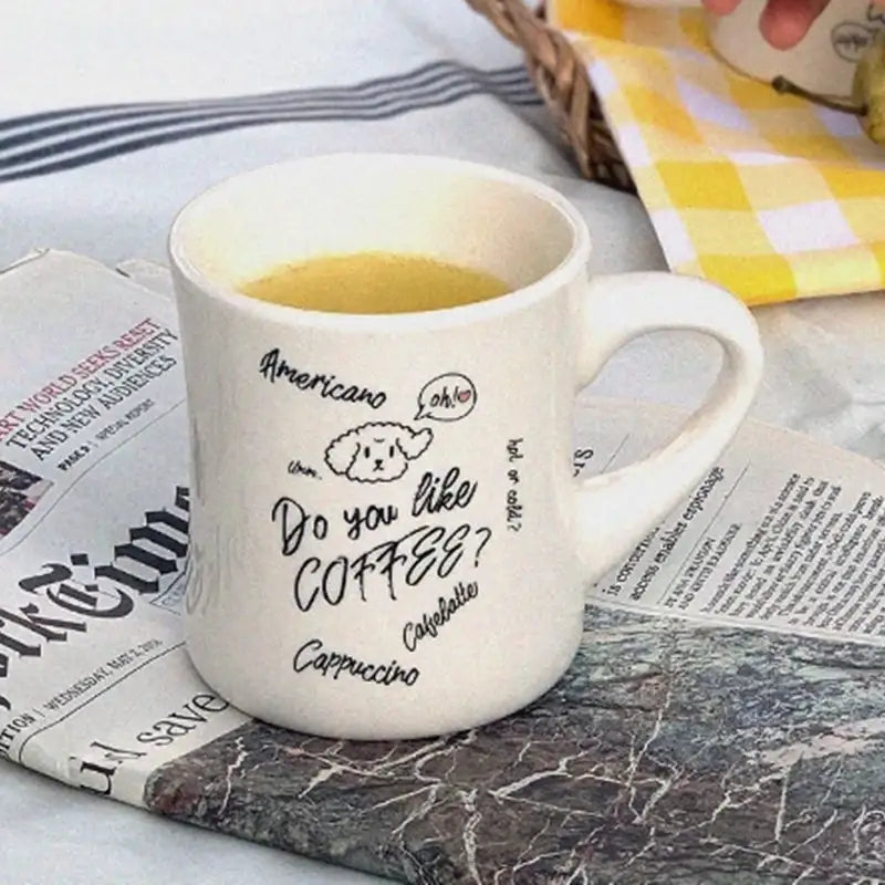 Like A Cafe - Oh, Puppy! Café Mug - Like A Cafe - Home & Living - Harumio