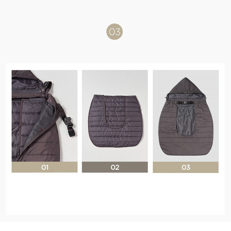 ÉCLEVE - Four Seasons Baby Carrier Warmer