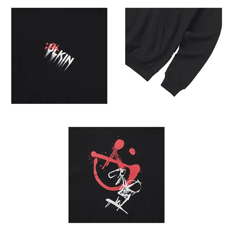ULKIN X iKON DK - iKonic Smile Hoodie - iKON - Hoodie - Harumio