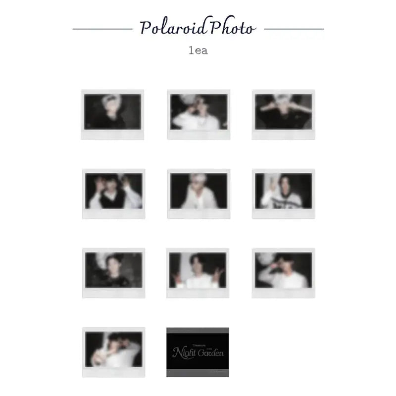 TREASURE - NIGHT GARDEN - Mini Scrap Kit - TREASURE - Scrap Kit - Harumio