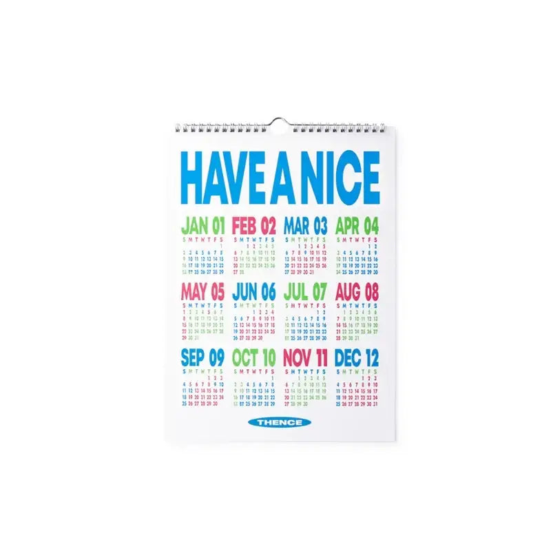 THENCE - 2022 Wall Calendar - THENCE - Accessories - Harumio