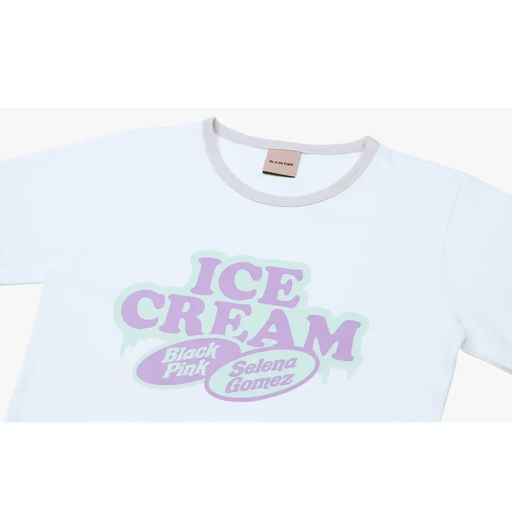 BlackPink - Ice Cream Cropped T-Shirt