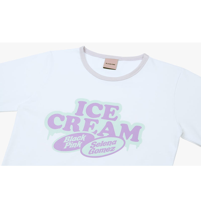 BlackPink - Ice Cream Cropped T-Shirt