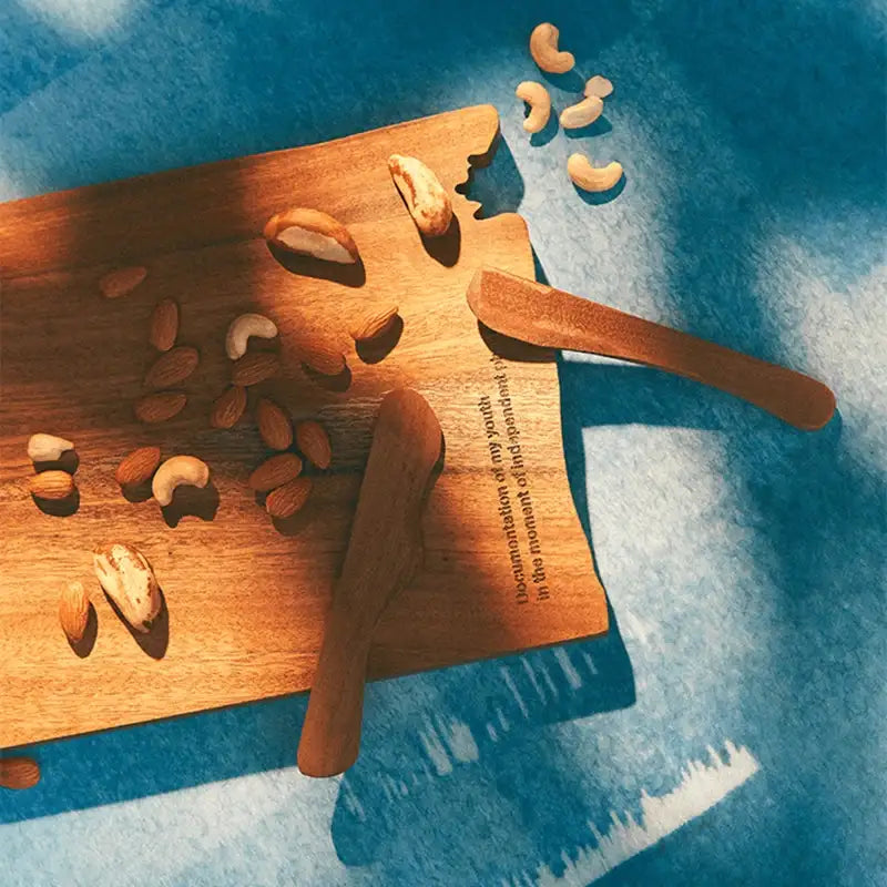 BTS RM - Indigo - Wood Plate - BTS - Plates - Harumio