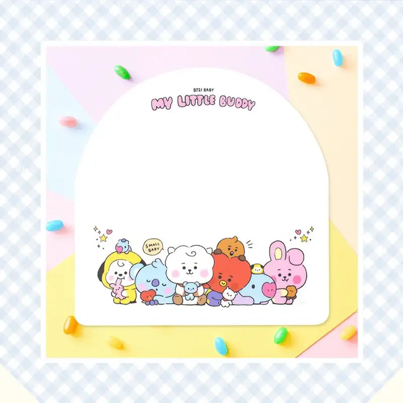 BT21 x Royche - Little Buddy Baby Mouse Pad - Royche - Mouse Pads - Harumio