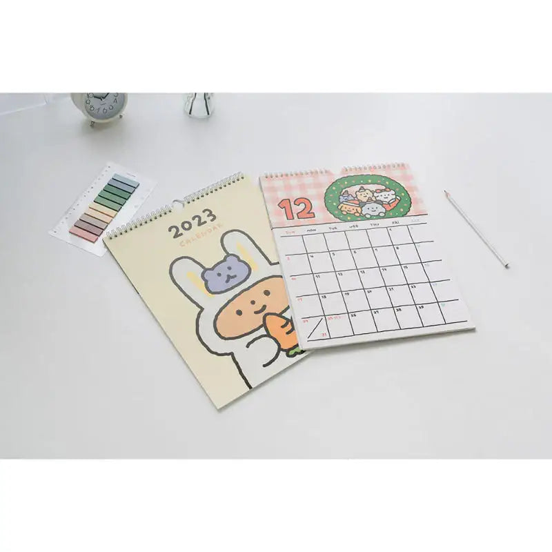 Jelly Crew - ddoodly - 2023 Wall Calendar - Jelly Crew - Calendar - Harumio